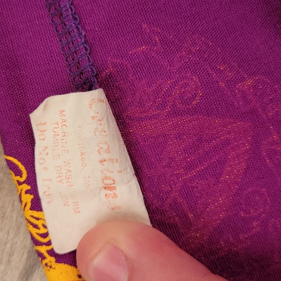 SALE!SAE Sigma Alpha Epsilon Purple Gold Large Vtg Casual Mens Drawstring Shorts - Picture 8 of 10